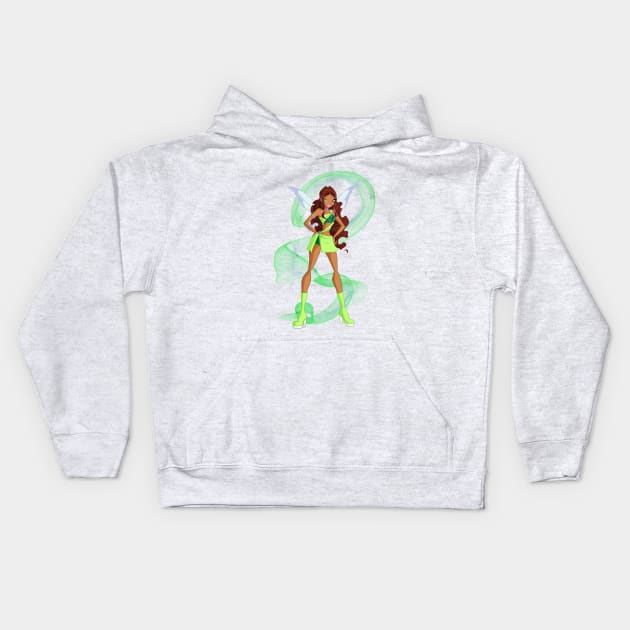 Winx Club - Aisha Kids Hoodie by Nykos